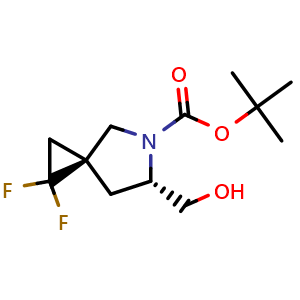 tert-butyl (3S,6S)-1,1-difluoro-6-(hydroxymethyl)-5-azaspiro[2.4]heptane-5-carboxylate