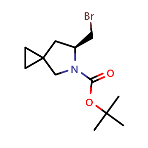 tert-butyl (S)-6-(bromomethyl)-5-azaspiro[2.4]heptane-5-carboxylate