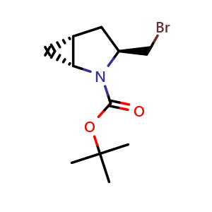 tert-butyl (1R,3S,5R)-3-(bromomethyl)-2-azabicyclo[3.1.0]hexane-2-carboxylate