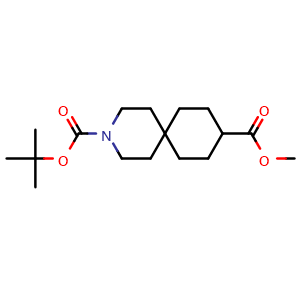 3-(tert-butyl) 9-methyl 3-azaspiro[5.5]undecane-3,9-dicarboxylate