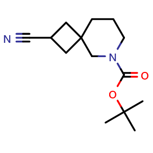 tert-butyl 2-cyano-6-azaspiro[3.5]nonane-6-carboxylate