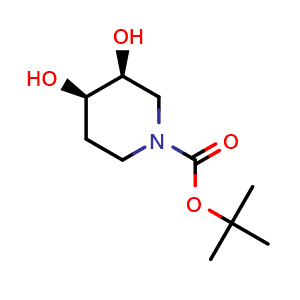 rel-tert-butyl (3R,4S)-3,4-dihydroxypiperidine-1-carboxylate