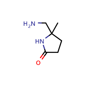 5-(aminomethyl)-5-methylpyrrolidin-2-one