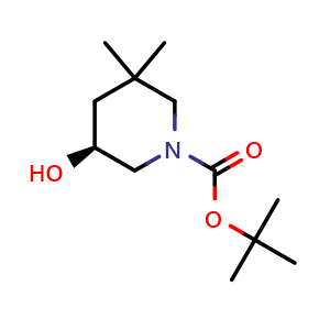 tert-butyl (S)-5-hydroxy-3,3-dimethylpiperidine-1-carboxylate