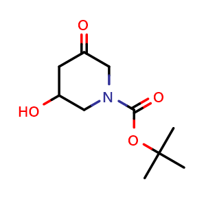 tert-butyl 3-hydroxy-5-oxopiperidine-1-carboxylate