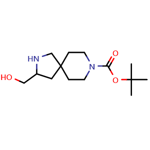 tert-butyl 3-(hydroxymethyl)-2,8-diazaspiro[4.5]decane-8-carboxylate