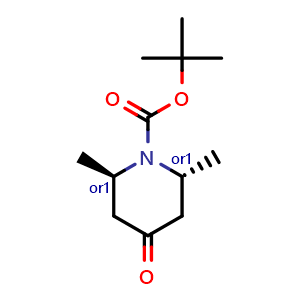 trans-2,6-Dimethyl-4-oxo-piperidine-1-carboxylic acid tert-butyl ester