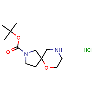 tert-butyl 6-oxa-2,9-diazaspiro[4.5]decane-2-carboxylate hydrochloride