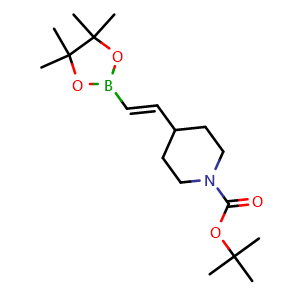 tert-butyl (E)-4-(2-(4,4,5,5-tetramethyl-1,3,2-dioxaborolan-2-yl)vinyl)piperidine-1-carboxylate