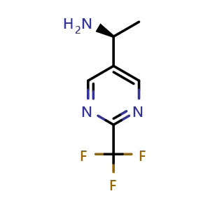 (S)-1-(2-(trifluoromethyl)pyrimidin-5-yl)ethan-1-amine