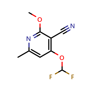 4-(difluoromethoxy)-2-methoxy-6-methylnicotinonitrile