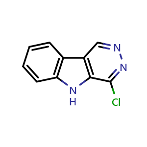 4-chloro-5H-pyridazino[4,5-b]indole