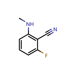 2-fluoro-6-(methylamino)benzonitrile