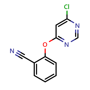 2-((6-chloropyrimidin-4-yl)oxy)benzonitrile