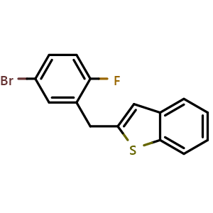 2-(5-bromo-2-fluorobenzyl)benzo[b]thiophene
