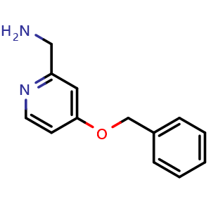 (4-(benzyloxy)pyridin-2-yl)methanamine