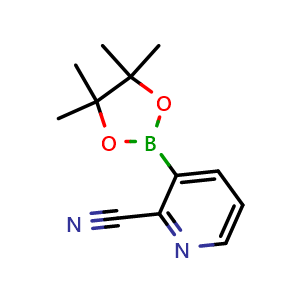 3-(4,4,5,5-tetramethyl-1,3,2-dioxaborolan-2-yl)picolinonitrile