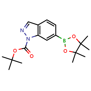 tert-butyl 6-(4,4,5,5-tetramethyl-1,3,2-dioxaborolan-2-yl)-1H-indazole-1-carboxylate