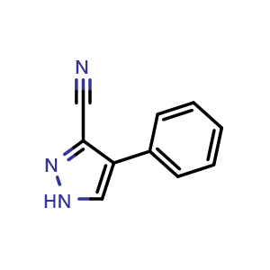 4-phenyl-1H-pyrazole-3-carbonitrile