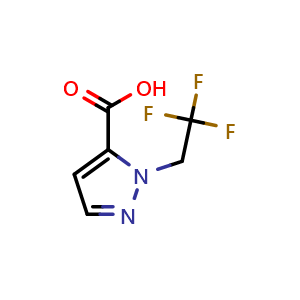 1-(2,2,2-trifluoroethyl)-1H-pyrazole-5-carboxylic acid