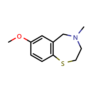 7-methoxy-4-methyl-2,3,4,5-tetrahydrobenzo[f][1,4]thiazepine