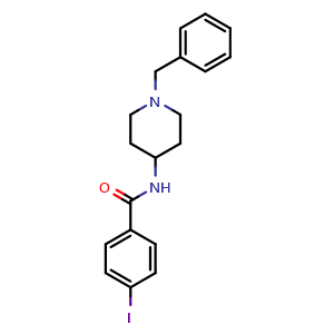 N-(1-benzylpiperidin-4-yl)-4-iodobenzamide