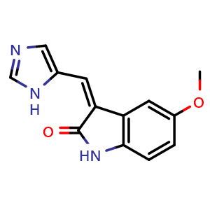 (Z)-3-((1H-imidazol-5-yl)methylene)-5-methoxyindolin-2-one