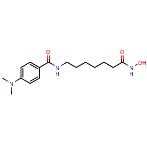 4-(dimethylamino)-N-(7-(hydroxyamino)-7-oxoheptyl)benzamide