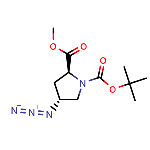 1-(tert-butyl) 2-methyl (2S,4R)-4-azidopyrrolidine-1,2-dicarboxylate