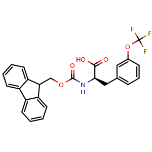 (R)-2-((((9H-fluoren-9-yl)methoxy)carbonyl)amino)-3-(3-(trifluoromethoxy)phenyl)propanoic acid