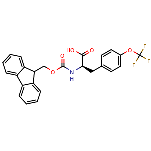 (R)-2-((((9H-fluoren-9-yl)methoxy)carbonyl)amino)-3-(4-(trifluoromethoxy)phenyl)propanoic acid