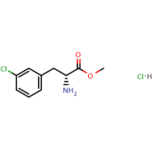 methyl (R)-2-amino-3-(3-chlorophenyl)propanoate hydrochloride