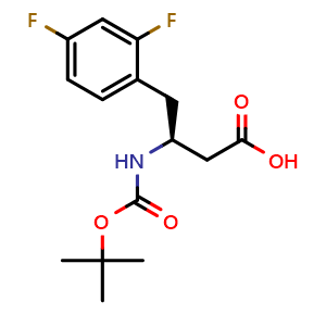 (S)-3-((tert-butoxycarbonyl)amino)-4-(2,4-difluorophenyl)butanoic acid