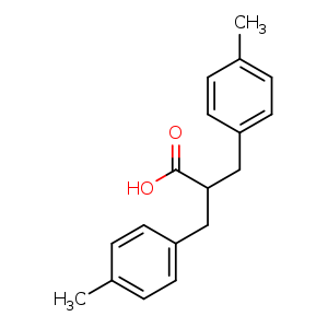 2-(4-methylbenzyl)-3-(p-tolyl)propanoic acid
