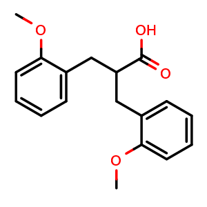 2-(2-methoxybenzyl)-3-(2-methoxyphenyl)propanoic acid