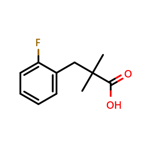 3-(2-fluorophenyl)-2,2-dimethylpropanoic acid