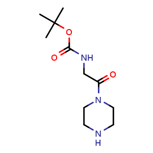 tert-butyl (2-oxo-2-(piperazin-1-yl)ethyl)carbamate