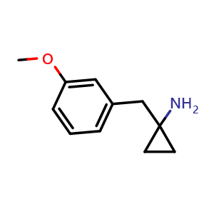 1-(3-methoxybenzyl)cyclopropan-1-amine