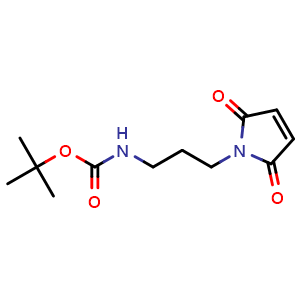 tert-butyl (3-(2,5-dioxo-2,5-dihydro-1H-pyrrol-1-yl)propyl)carbamate