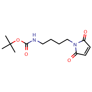 tert-butyl (4-(2,5-dioxo-2,5-dihydro-1H-pyrrol-1-yl)butyl)carbamate