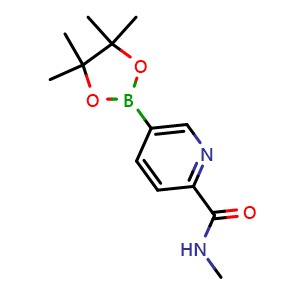 N-methyl-5-(4,4,5,5-tetramethyl-1,3,2-dioxaborolan-2-yl)picolinamide