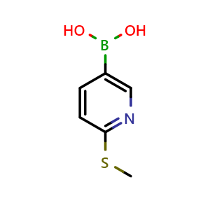 (6-(methylthio)pyridin-3-yl)boronic acid