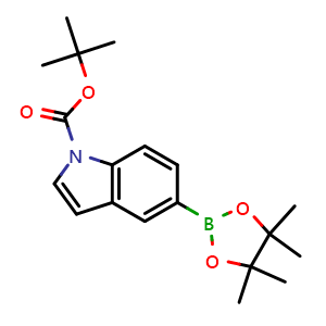 tert-butyl 5-(4,4,5,5-tetramethyl-1,3,2-dioxaborolan-2-yl)-1H-indole-1-carboxylate