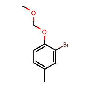 2-bromo-1-(methoxymethoxy)-4-methylbenzene