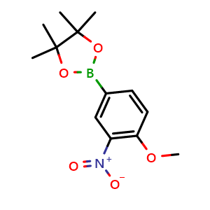 2-(4-methoxy-3-nitrophenyl)-4,4,5,5-tetramethyl-1,3,2-dioxaborolane