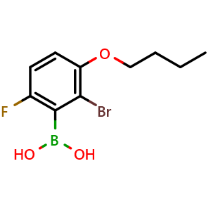 (2-bromo-3-butoxy-6-fluorophenyl)boronic acid