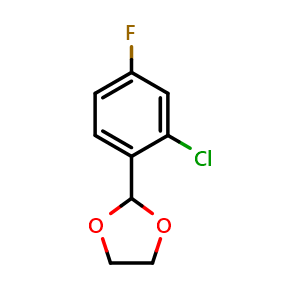2-(2-chloro-4-fluorophenyl)-1,3-dioxolane