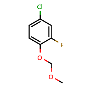 4-chloro-2-fluoro-1-(methoxymethoxy)benzene