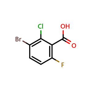 3-bromo-2-chloro-6-fluorobenzoic acid