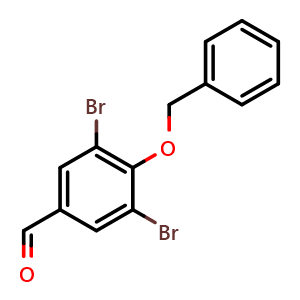 4-(benzyloxy)-3,5-dibromobenzaldehyde